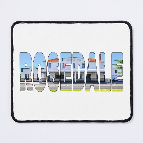 Item preview, ROSEDALE - Victoria Gippsland Historic Hotel Pub on a Sunny Day designed and sold by Adam Gormley.