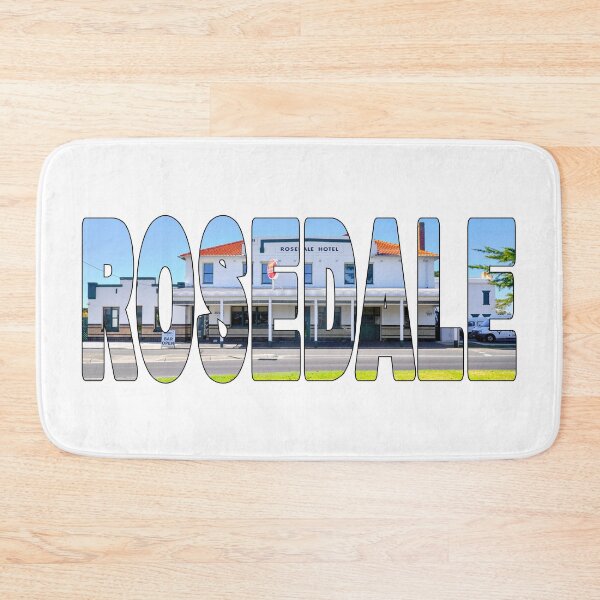 Item preview, ROSEDALE - Victoria Gippsland Historic Hotel Pub on a Sunny Day designed and sold by Adam Gormley.