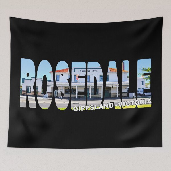 Item preview, ROSEDALE Gippsland Victoria - Historic Hotel Pub on a Sunny Day designed and sold by Adam Gormley.