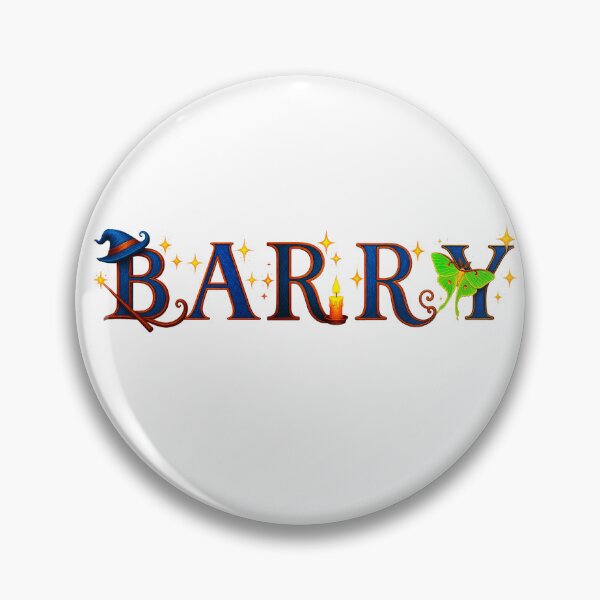 Item preview, SPELLBOUND NAMES COLLECTION  – ✨ BARRY ✨ – STORYBOOK SPELLCASTER DREAMS designed and sold by WheelieGdArt.