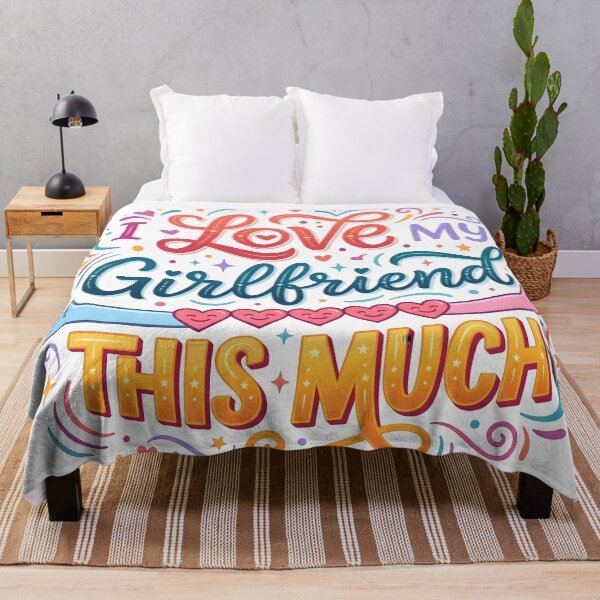 Item preview, love my girlfriend, funny gifts for girlfriend, romantic gifts for girlfriend designed and sold by TrueArtVibes.