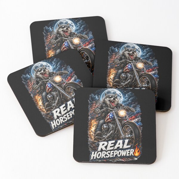 Item preview, Real Horsepower Biker Wolf designed and sold by FREENATION2026.