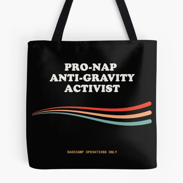 Item preview, Pro Nap Anti Gravity Activist Ironic Hiker Climber Retro designed and sold by SlothcoreVibes.