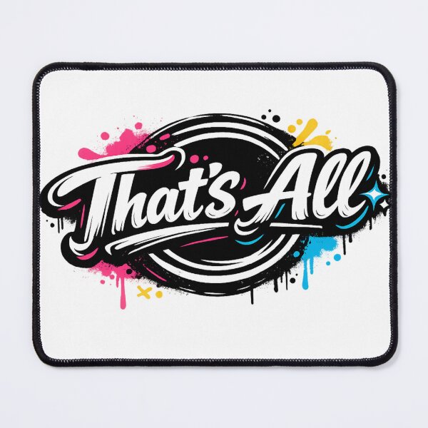 Item preview, Everybody wear fashion “That’s All” Street‑Pop Fashion Design for Trendsetters designed and sold by thesmilngnature.