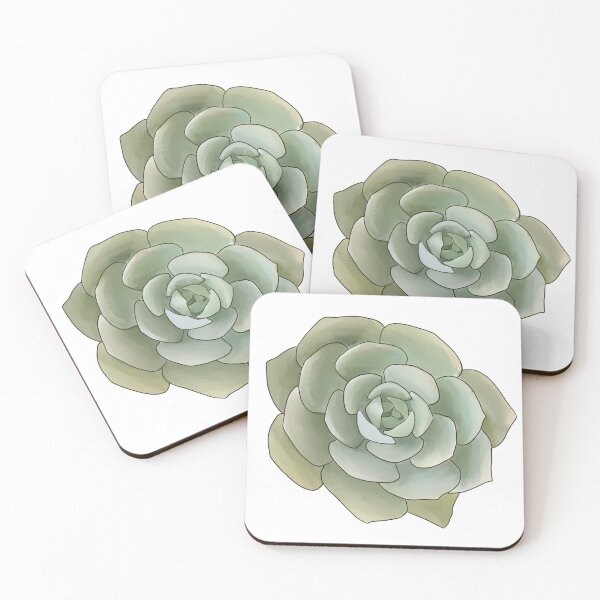 Item preview, Echeveria Drawing designed and sold by ArtExaltation.