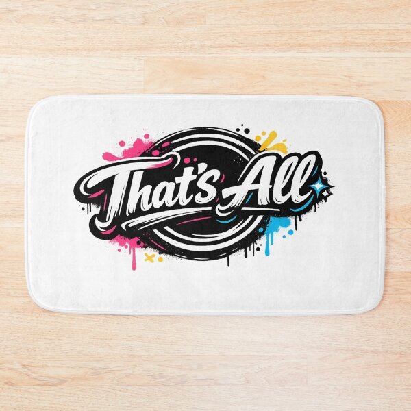 Item preview, Everybody wear fashion “That’s All” Street‑Pop Fashion Design for Trendsetters designed and sold by thesmilngnature.