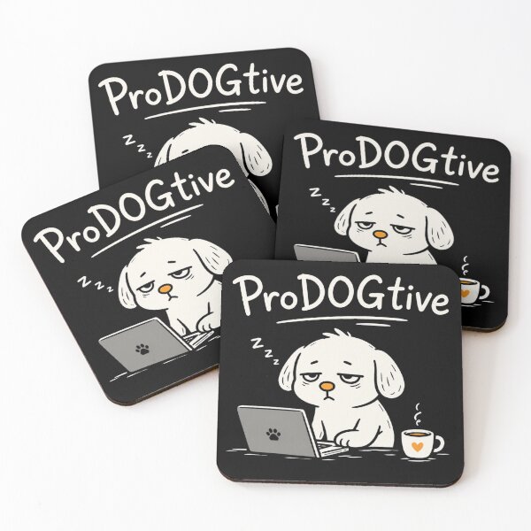 Item preview, ProDOGtive Funny Sleepy Dog designed and sold by Idontwannaknow.