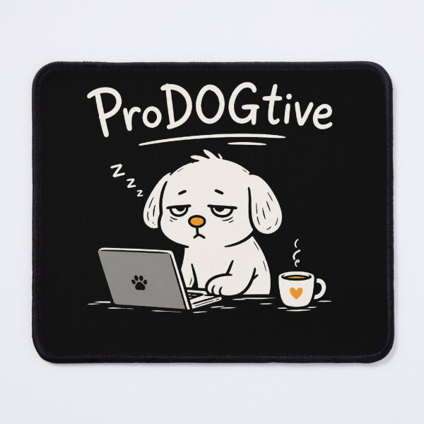 Item preview, ProDOGtive Funny Sleepy Dog designed and sold by Idontwannaknow.