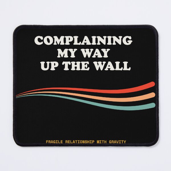Item preview, Complaining My Way Up The Wall Ironic Climbing Burnout Retro designed and sold by SlothcoreVibes.
