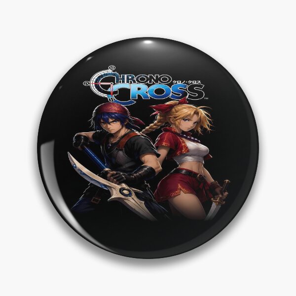 Item preview, Chrono cross- two souls one fate-retro jrpg prodigy-fantasy aesthetic design designed and sold by Trinidesigns123.