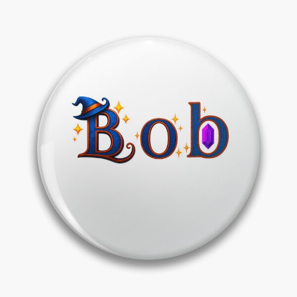 Item preview, SPELLBOUND NAMES COLLECTION  – ✨ BOB ✨ – STORYBOOK SPELLCASTER DREAMS designed and sold by WheelieGdArt.