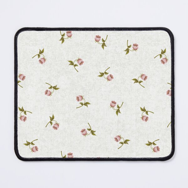 Item preview, Heirloom Wildflower Ditsy - Rose Pink & Off-White designed and sold by Sarah Thorpe Designs .