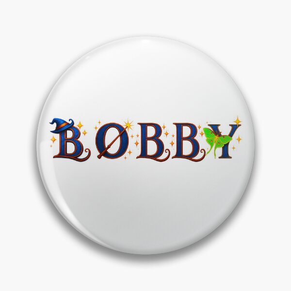 Item preview, SPELLBOUND NAMES COLLECTION  – ✨ BOBBY ✨ – STORYBOOK SPELLCASTER DREAMS designed and sold by WheelieGdArt.