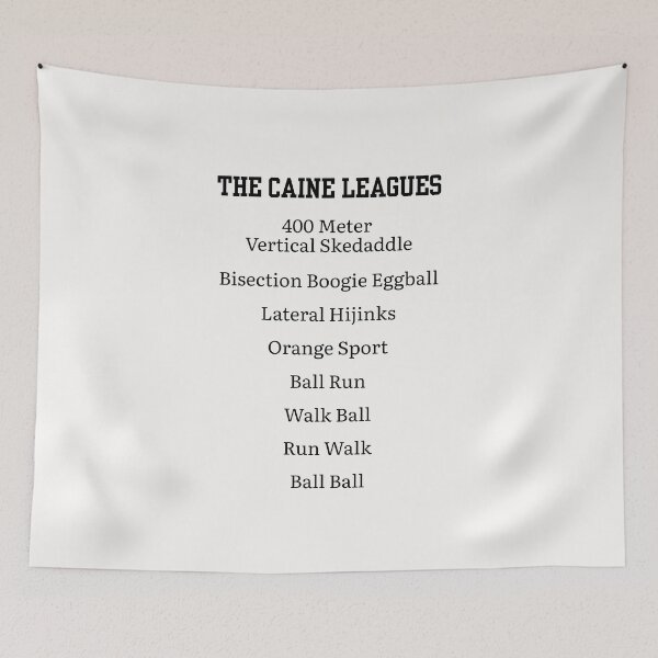 Item preview, The Caine Leagues - The Amazing Digital Circus - Sports designed and sold by EvergreenRevolt.
