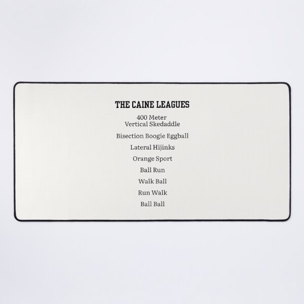 Item preview, The Caine Leagues - The Amazing Digital Circus - Sports designed and sold by EvergreenRevolt.