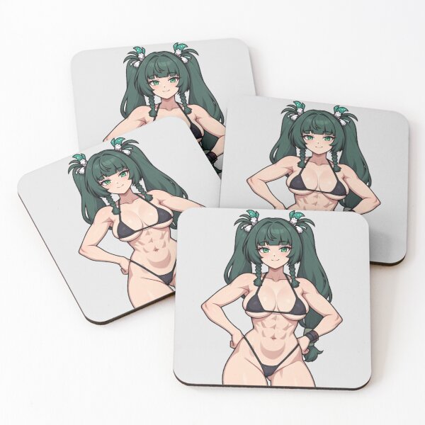 Item preview, Qingyi Summer Abs Swimwear Fanart designed and sold by Jimakmo.