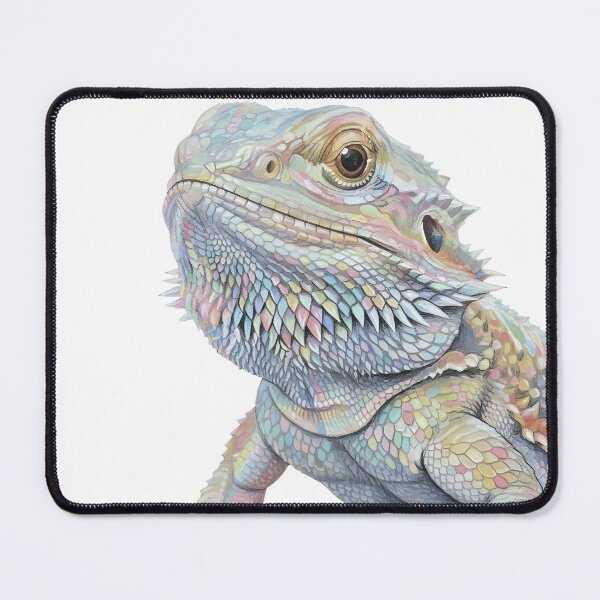 Item preview, Bearded Dragon Pastel Dream Soft Ethereal Reptile Art designed and sold by GymTanLaundry.