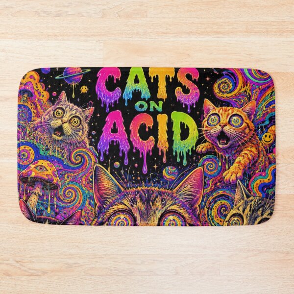 Item preview, Cats On Acid designed and sold by SoarThumbz3.