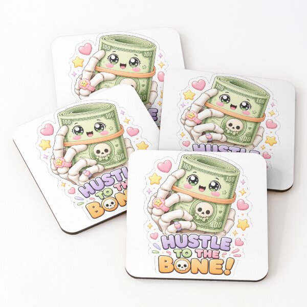 Item preview, Hustle To The Bone | Kawaii Pastel Goth designed and sold by Dulxoz.