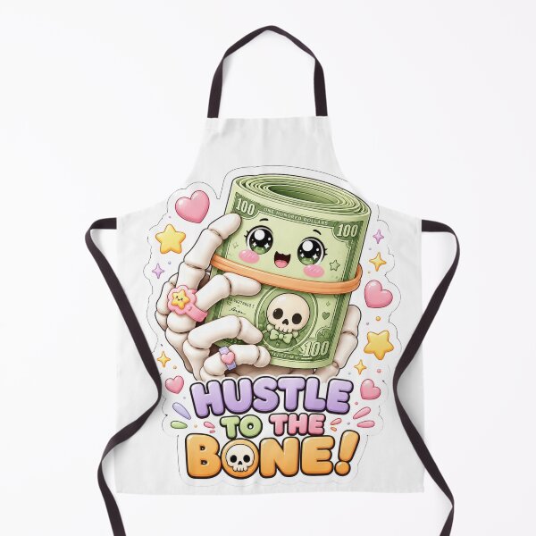 Item preview, Hustle To The Bone | Kawaii Pastel Goth designed and sold by Dulxoz.
