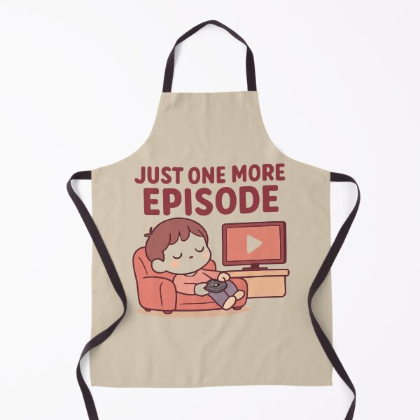 Item preview, Just One More Episode | Cute Chibi Binge Night designed and sold by Noxivora.