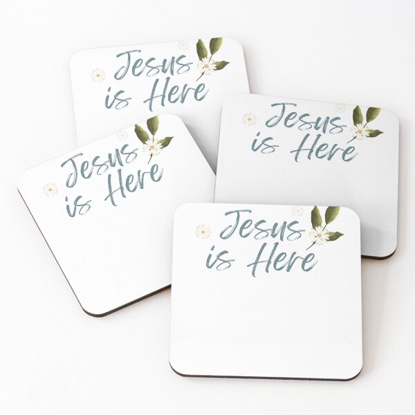 Item preview, Jesus Is Here T-shirt designed and sold by LightOfCanvas.
