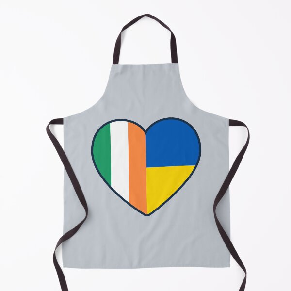 Item preview, Ireland Ukraine | 2 Nations 1 Heart designed and sold by sublimesun.