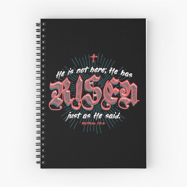 Item preview, He Has Risen Just As He Said Matthew 28:6 Light designed and sold by LIBERTYMODE.