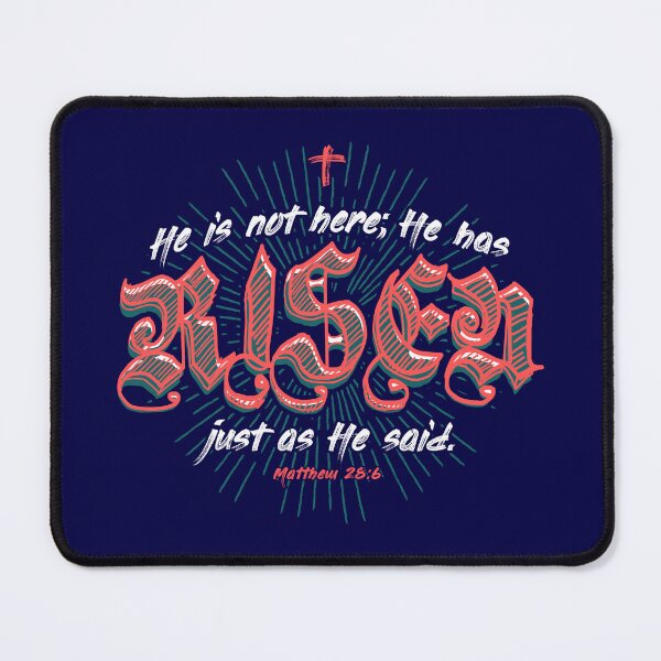 Item preview, He Has Risen Just As He Said Matthew 28:6 Light designed and sold by LIBERTYMODE.