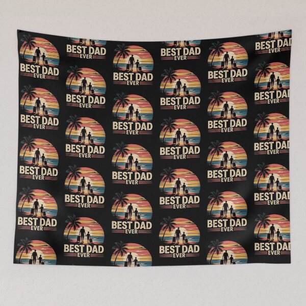 Item preview, Retro Beach Walk Father’s Day Gift  designed and sold by QuiteOrbit.