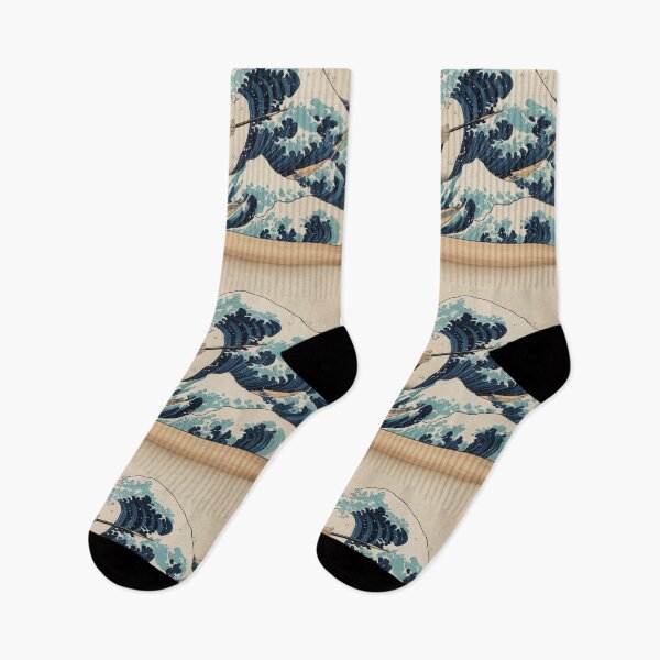 Item preview, Ukiyo-e Artist Cat Painting Ocean Waves Japanese Style Illustration designed and sold by LEO'S CREATURE　れおずくりーちゃー.