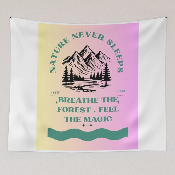 Item preview, Nature Never Sleeps designed and sold by DervoTeck2767.