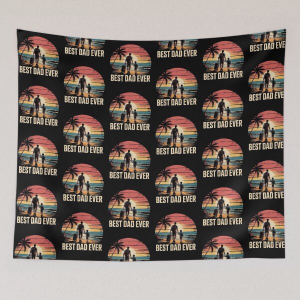 Item preview, Vintage Father And Child Sunset Travel designed and sold by QuiteOrbit.