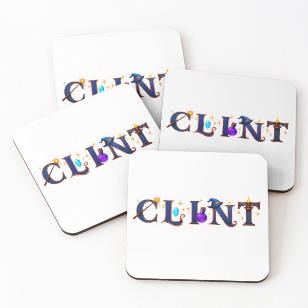 Item preview, SPELLBOUND NAMES COLLECTION  – ✨ CLINT ✨ – STORYBOOK SPELLCASTER DREAMS designed and sold by WheelieGdArt.