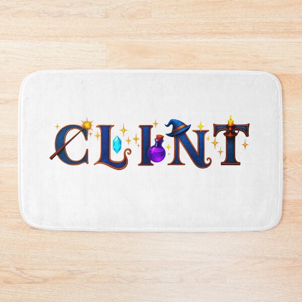 Item preview, SPELLBOUND NAMES COLLECTION  – ✨ CLINT ✨ – STORYBOOK SPELLCASTER DREAMS designed and sold by WheelieGdArt.