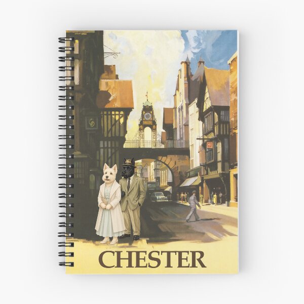 Item preview, Chester Railway Travel Poster Illustration designed and sold by CJChronicles.