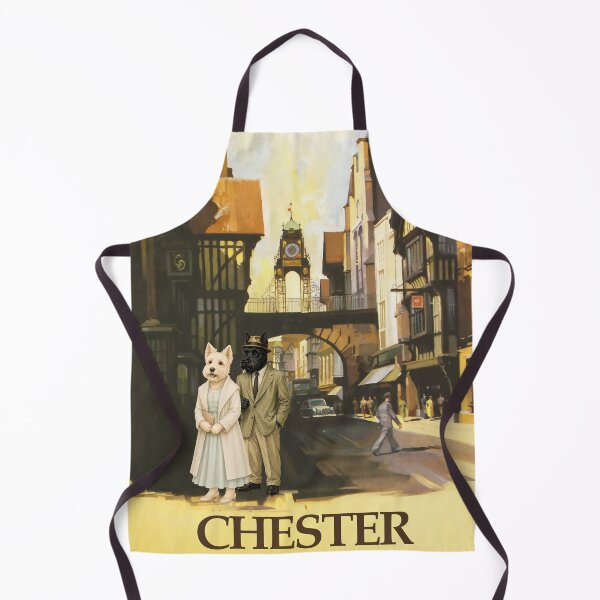 Item preview, Chester Railway Travel Poster Illustration designed and sold by CJChronicles.