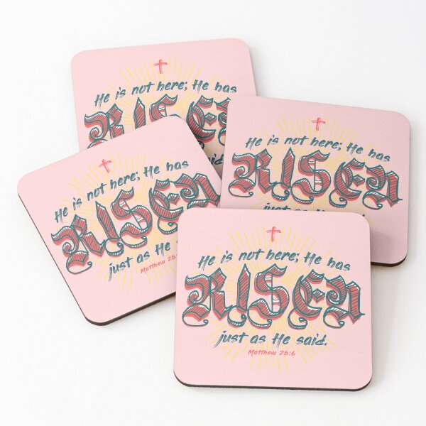 Item preview, Copy of He Has Risen Just As He Said Matthew 28:6 Dark designed and sold by LIBERTYMODE.