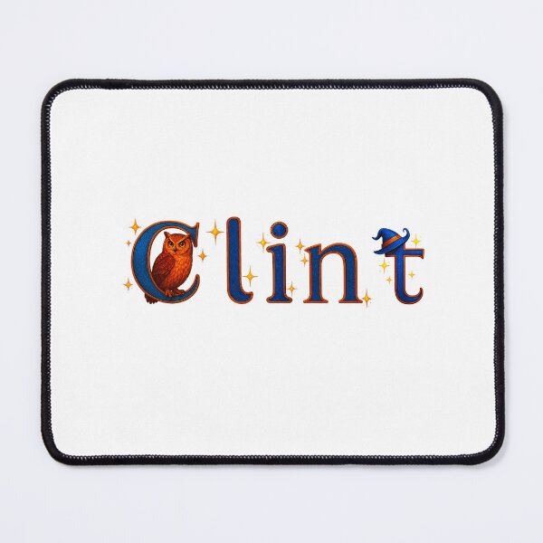 Item preview, SPELLBOUND NAMES COLLECTION – ✨ CLINT ✨ – STORYBOOK SPELLCASTER DREAMS designed and sold by WheelieGdArt.