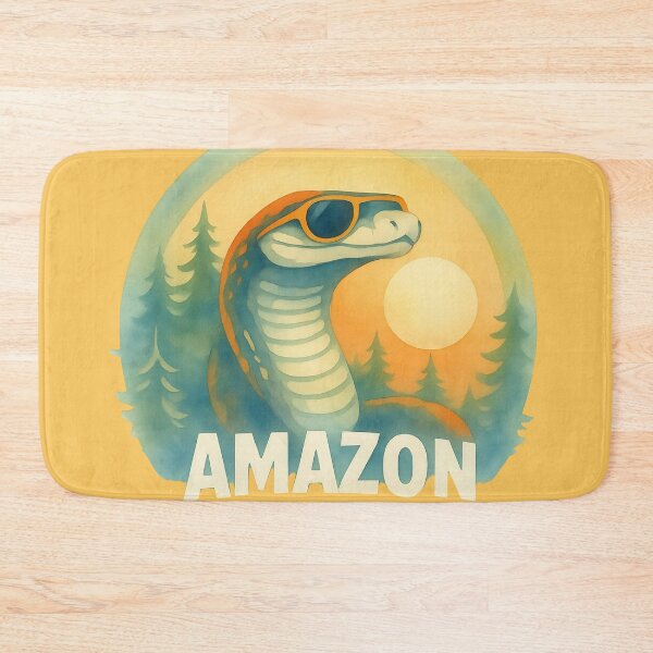 Item preview, Cool Amazon Snake The Great Adventure Watercolor designed and sold by M22--.