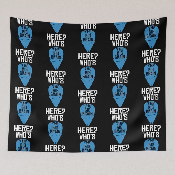 Item preview, Megamind - Who Is The Big Brain Here Perfect Gift designed and sold by onthetrends.