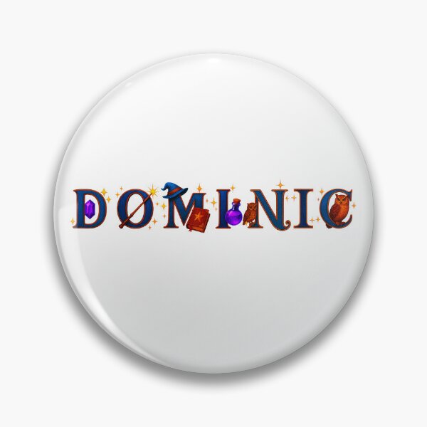 Item preview, SPELLBOUND NAMES COLLECTION  – ✨ DOMINIC ✨ – STORYBOOK SPELLCASTER DREAMS designed and sold by WheelieGdArt.