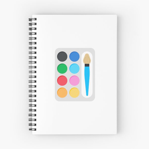 Item preview, Cute watercolor palette with paintbrush for back to school and creative art hobby designed and sold by nuchz.