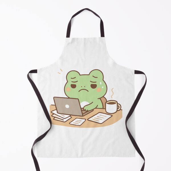 Item preview, Chibi Frog | Overworked Burnout Meme designed and sold by Noxivora.