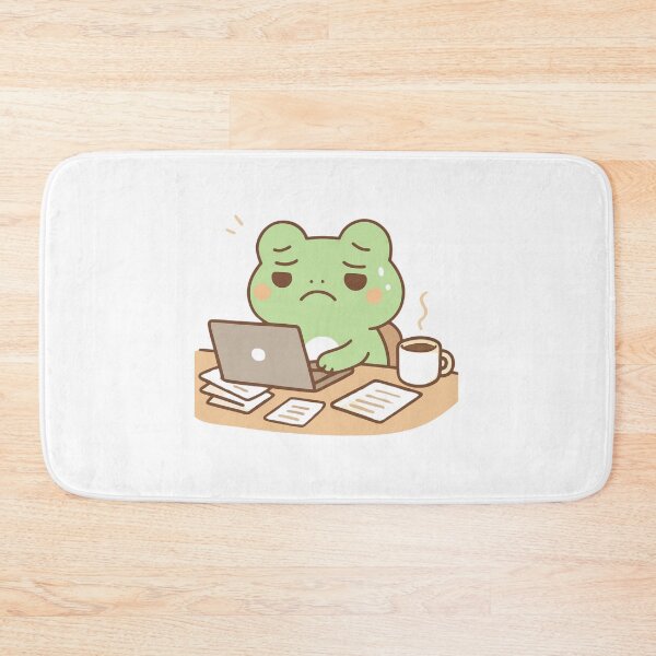 Item preview, Chibi Frog | Overworked Burnout Meme designed and sold by Noxivora.