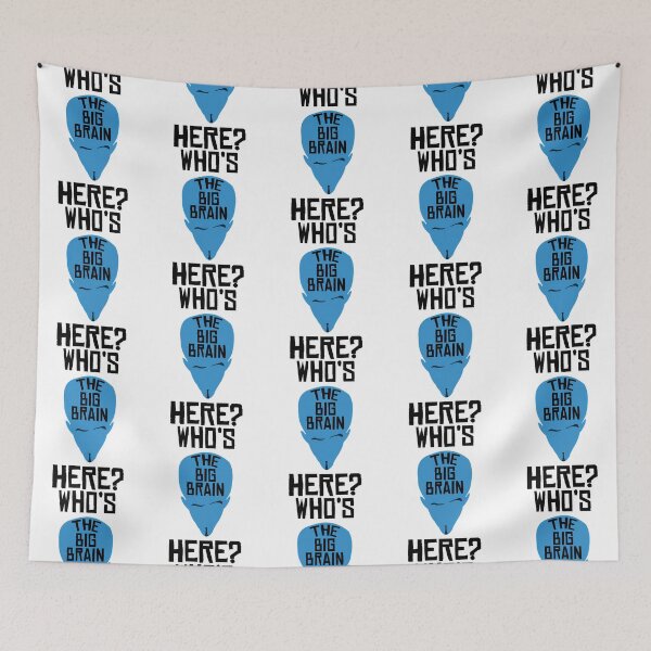 Item preview, Megamind - Who Is The Big Brain Here Perfect Gift  designed and sold by onthetrends.