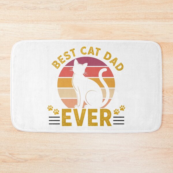 Item preview, Funny Cat Dad Vintage Animal Lover designed and sold by QuiteOrbit.