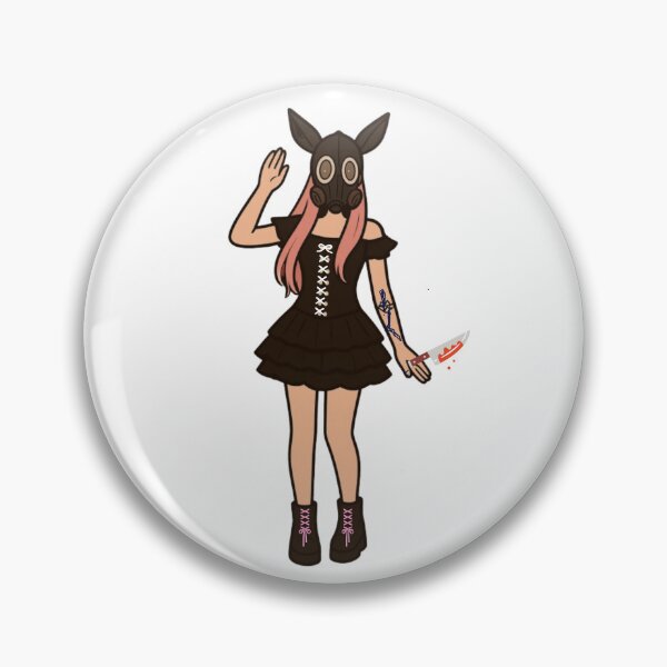 Item preview, Pastel Goth Gas Mask Girl designed and sold by CashOutLater Co..
