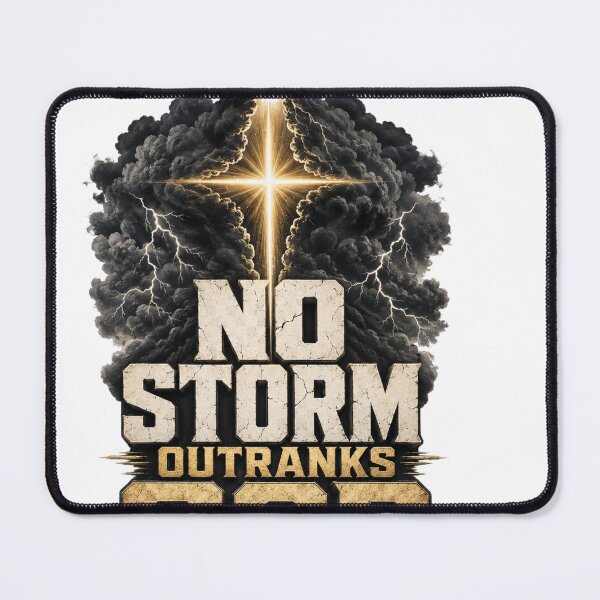 Item preview, NO STORM OUTRANKS GOD designed and sold by BIGBIY Voices.