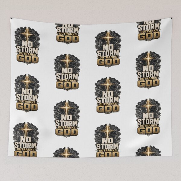 Item preview,  NO STORM OUTRANKS GOD designed and sold by BIGBIY Voices.